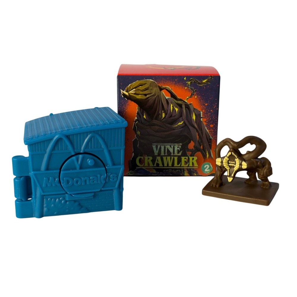 McDonald Happy Meal Toys Stranger Things Tales #2 Vine Crawler